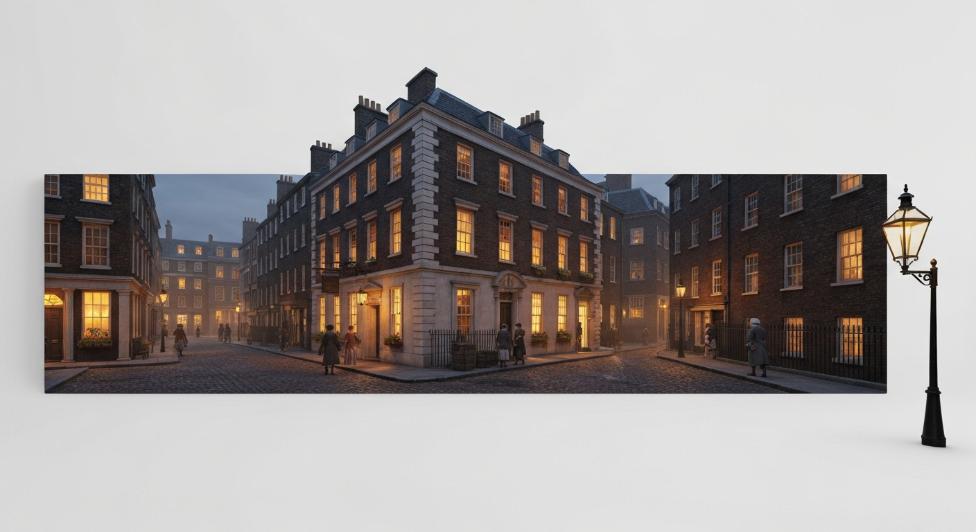 Aldersgate Street, London: Site of John Wesley's "heart strangely warmed testimony," key to the 18th century spiritual revival England.